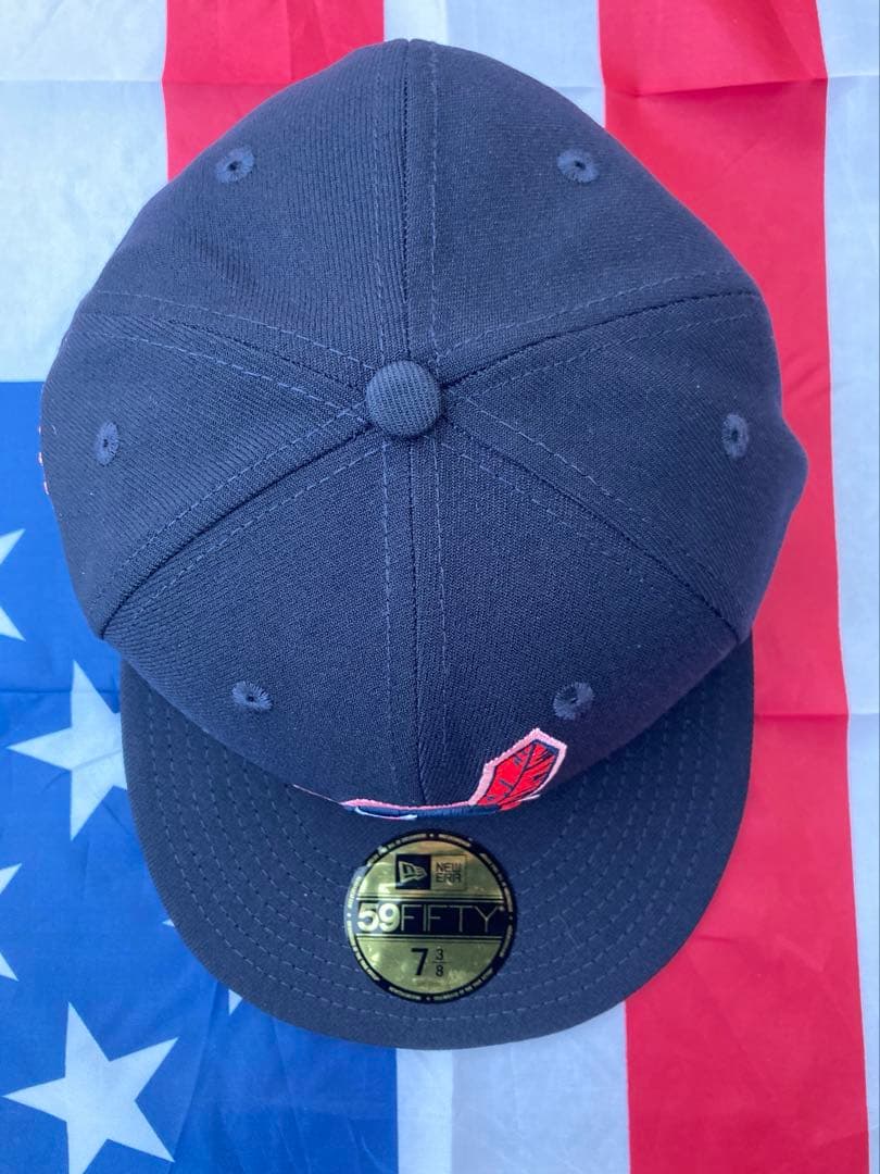 レア　インディアンズ ASG記念 ピンク下ツバクーパーズタウン7 3/8 949