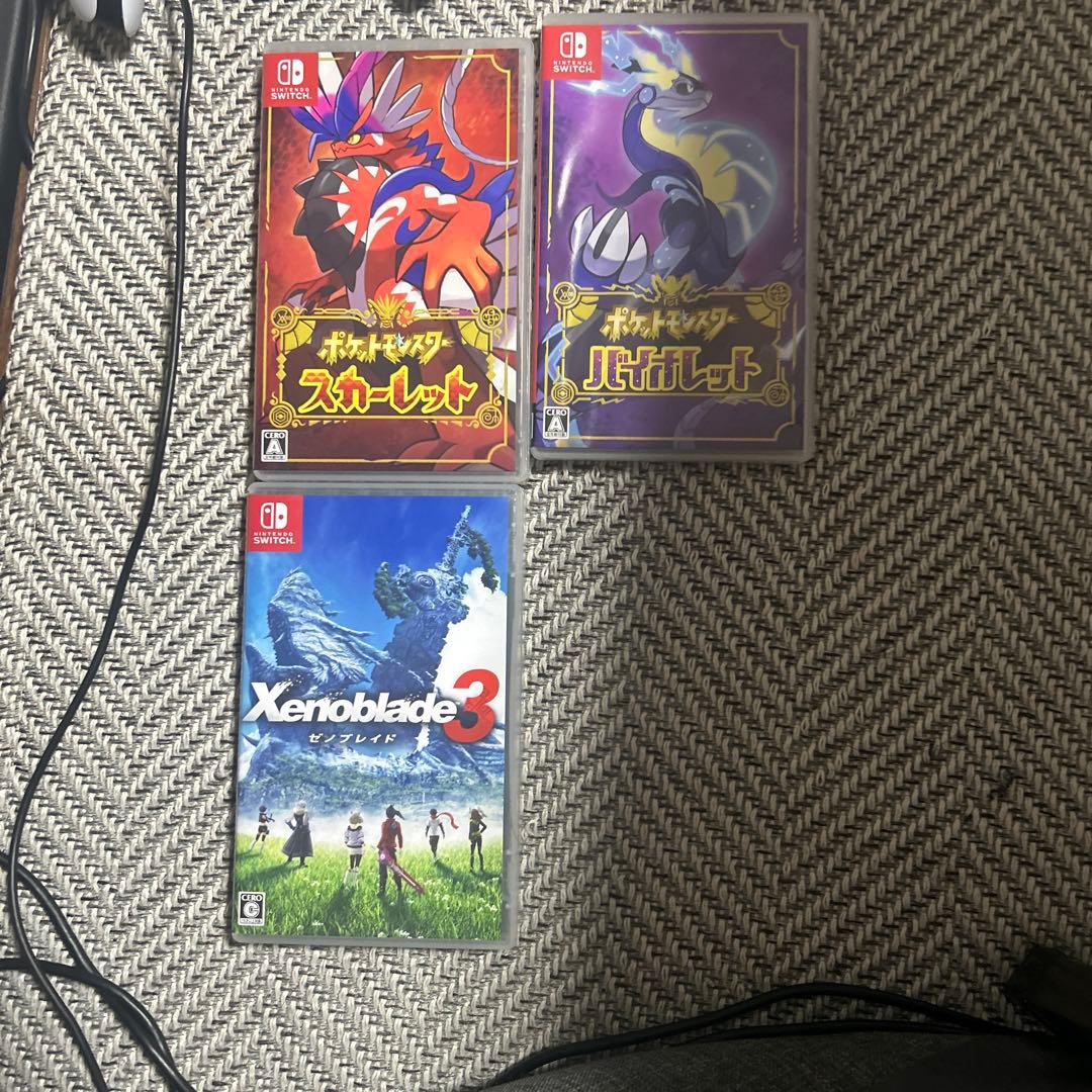 ポケモンスカーレット バイオレット ゼノブレイドまとめ売り