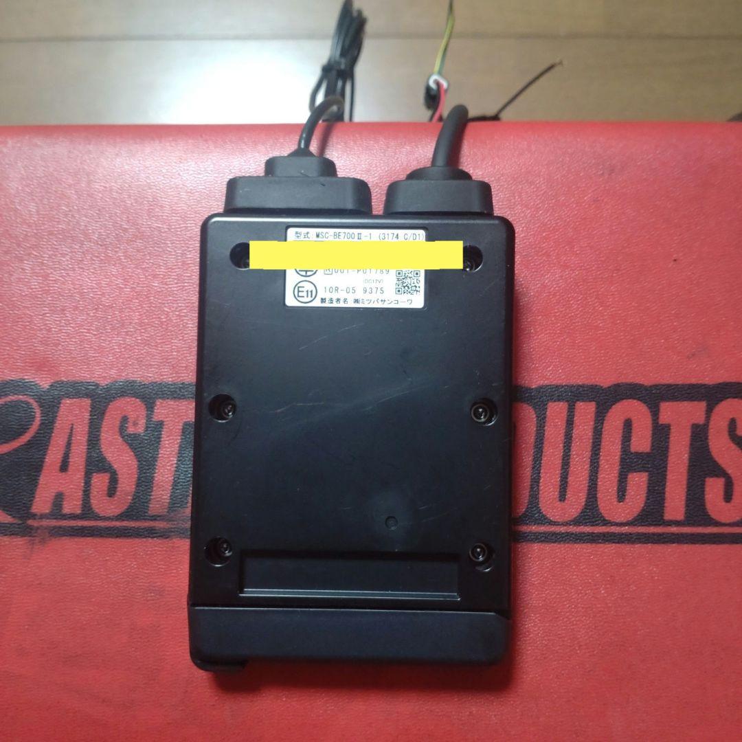 バイク用　ETC　車載器　ミツバ　BE700Ⅱ　 　【1037】