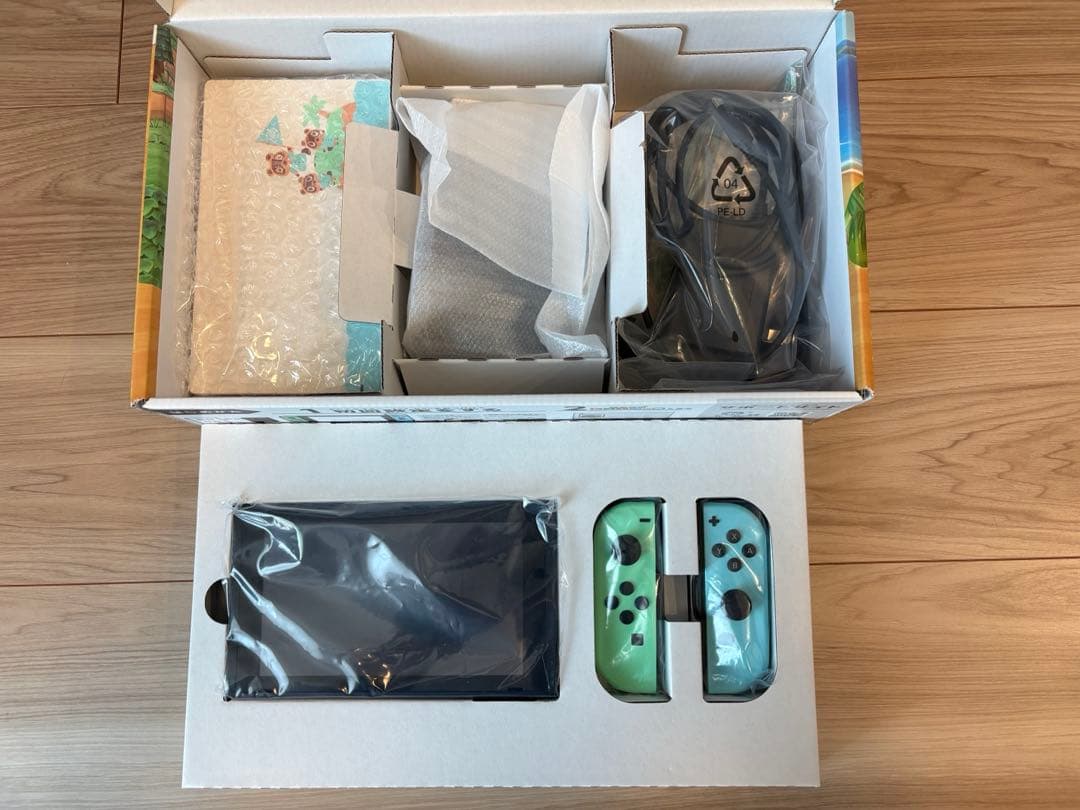 （美品）Nintendo Switch どうぶつの森セット 本体