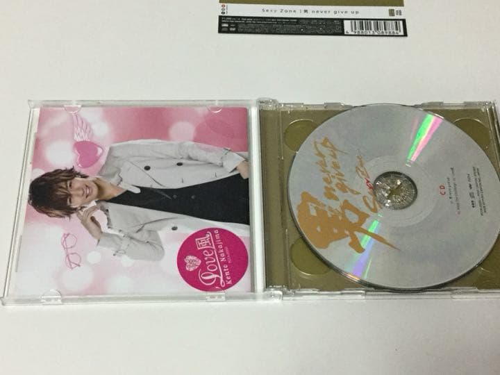 Sexy Zone 男 never give up 初回限定盤K CD+DVD