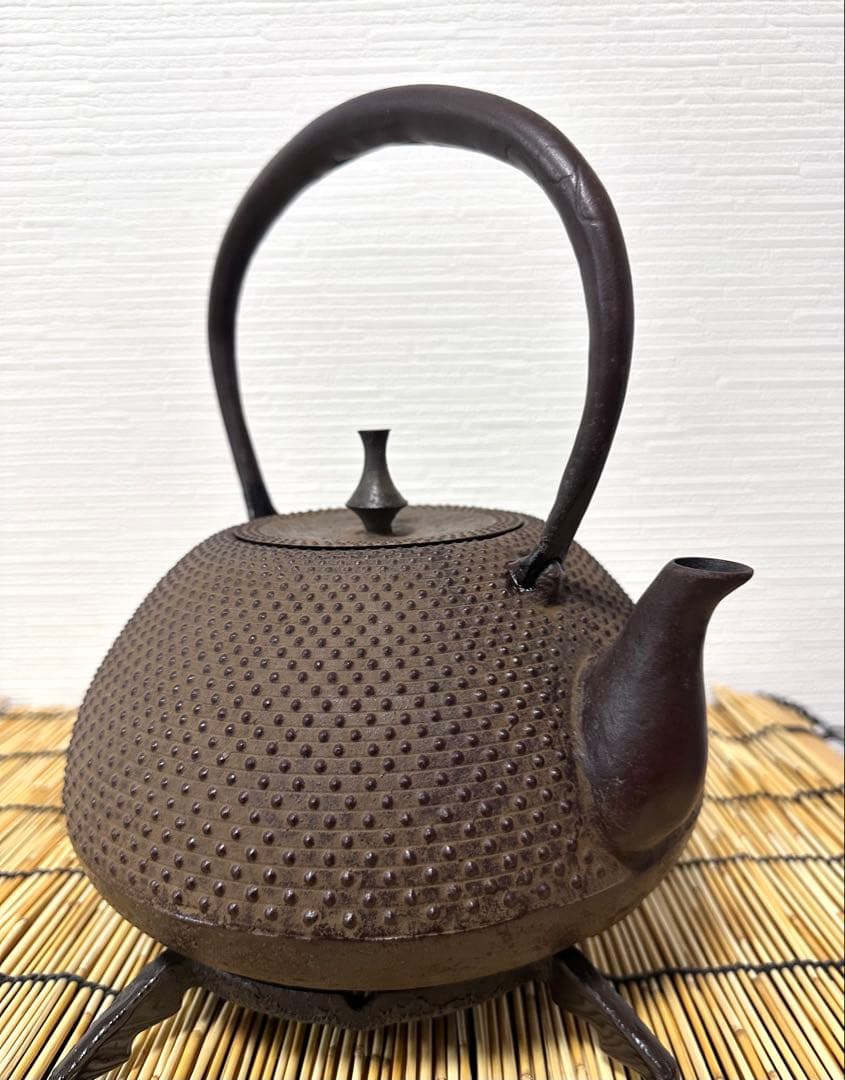 未使用品、栞付　岩手県奥州水沢佐藤鋳金工芸　現代の名工 佐藤勝久造　２０型