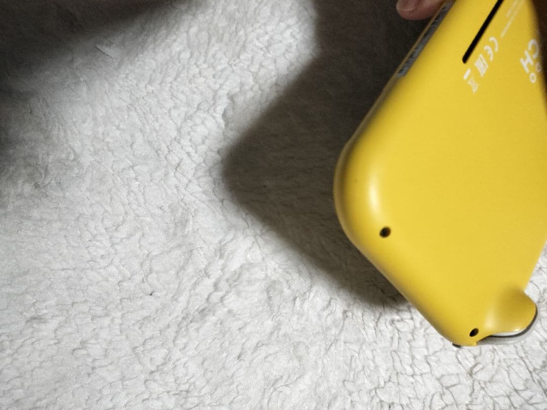 動作品Nintendo Switch Lite イエロー本体肉球スティックカバー