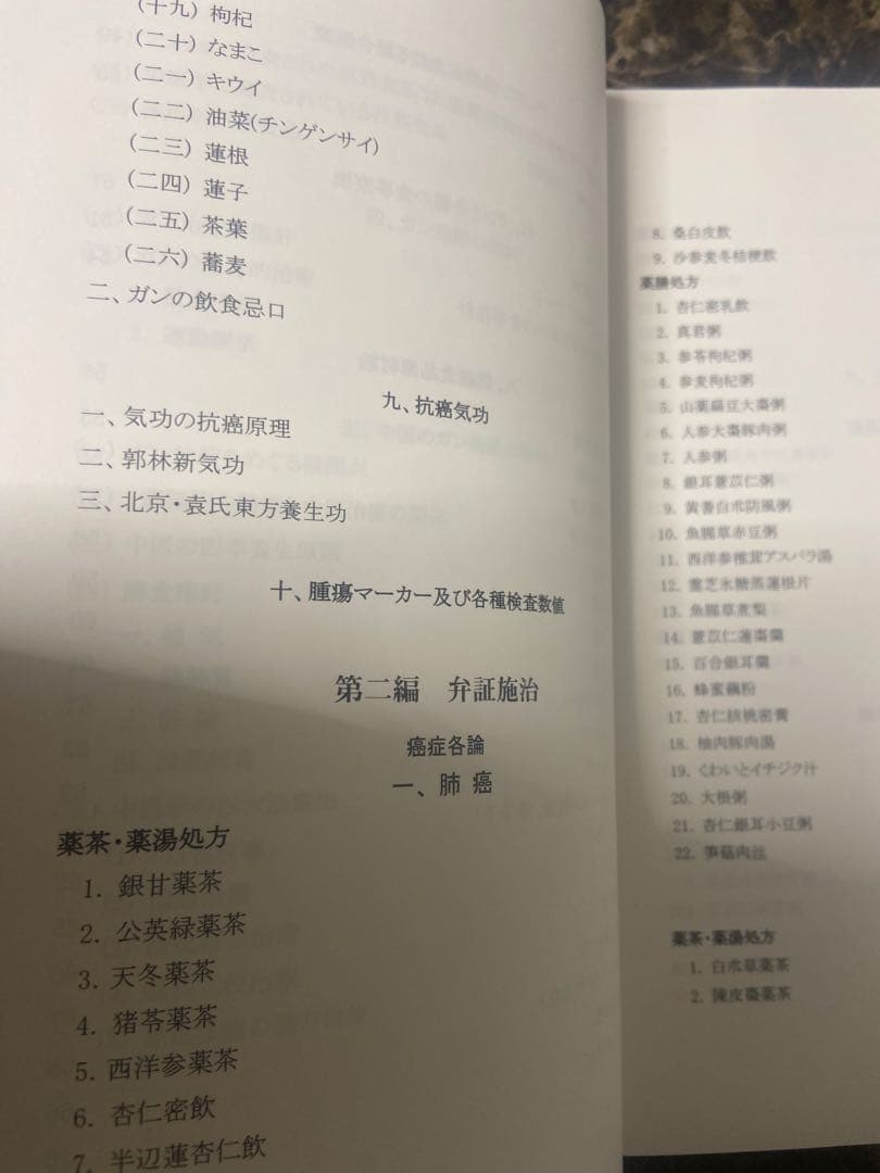中医弁証 臨床マニュアル II 抗癌全書 西川修著