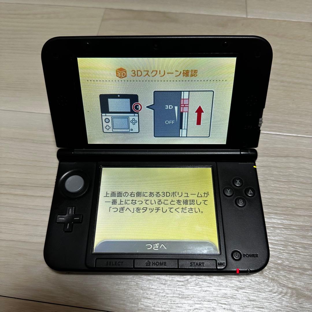 ニンテンドー 3DS LL ブルー×ブラック