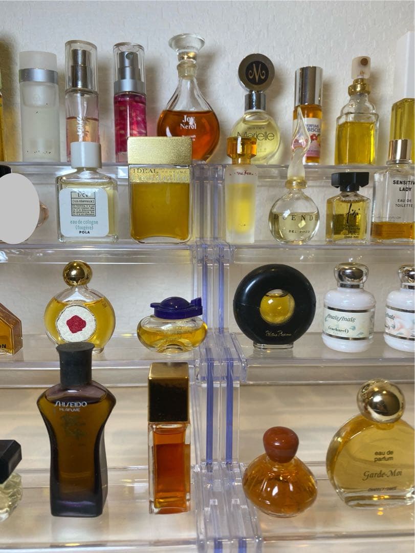 【40本セット】ヴィンテージミニ香水大量おまとめスタンド付き
