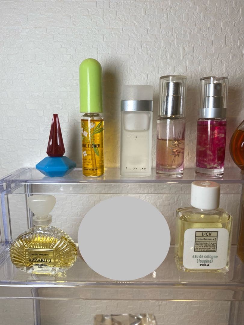 【40本セット】ヴィンテージミニ香水大量おまとめスタンド付き