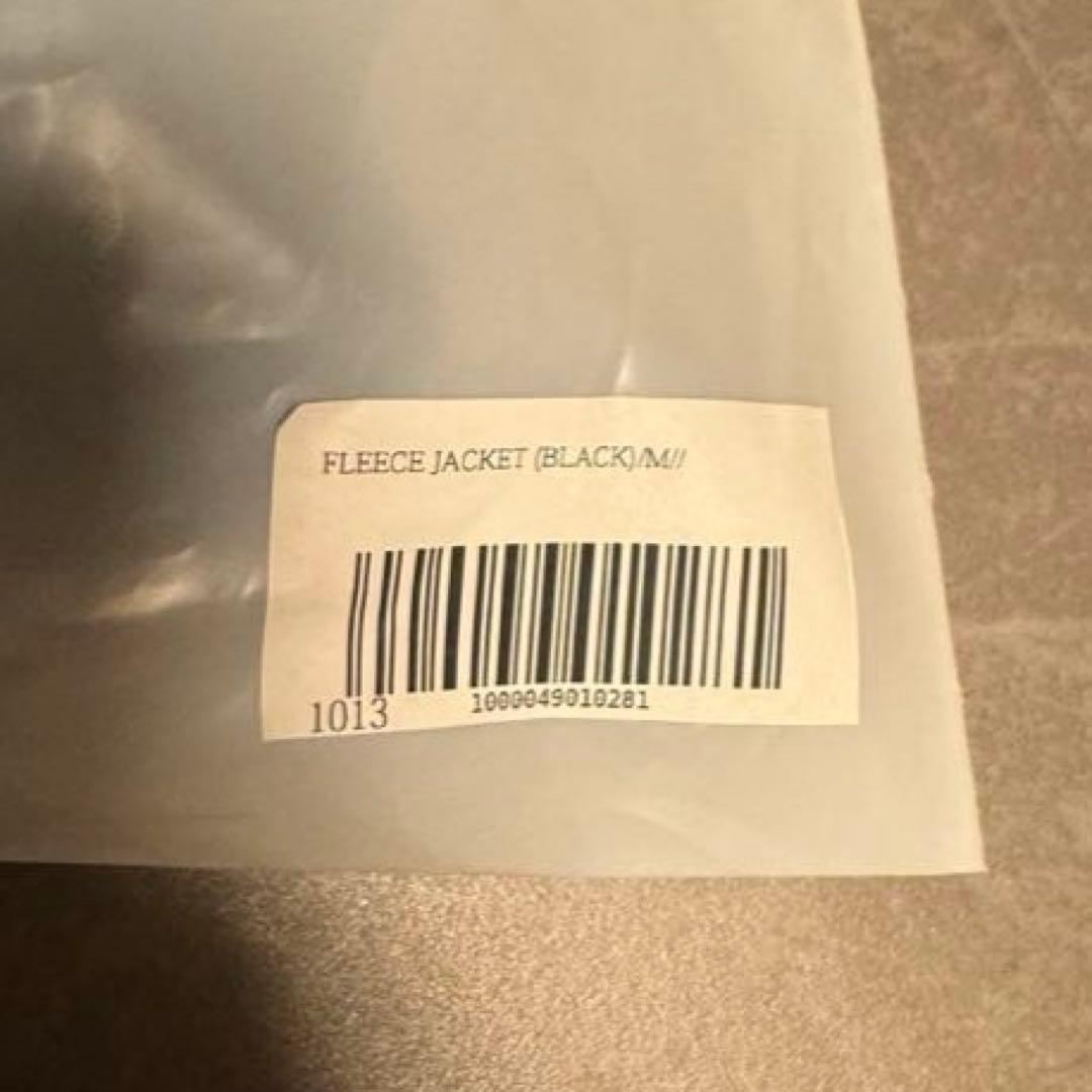 トップス Ennoy PROFESSIONAL FLEECE JACKET BLACK M