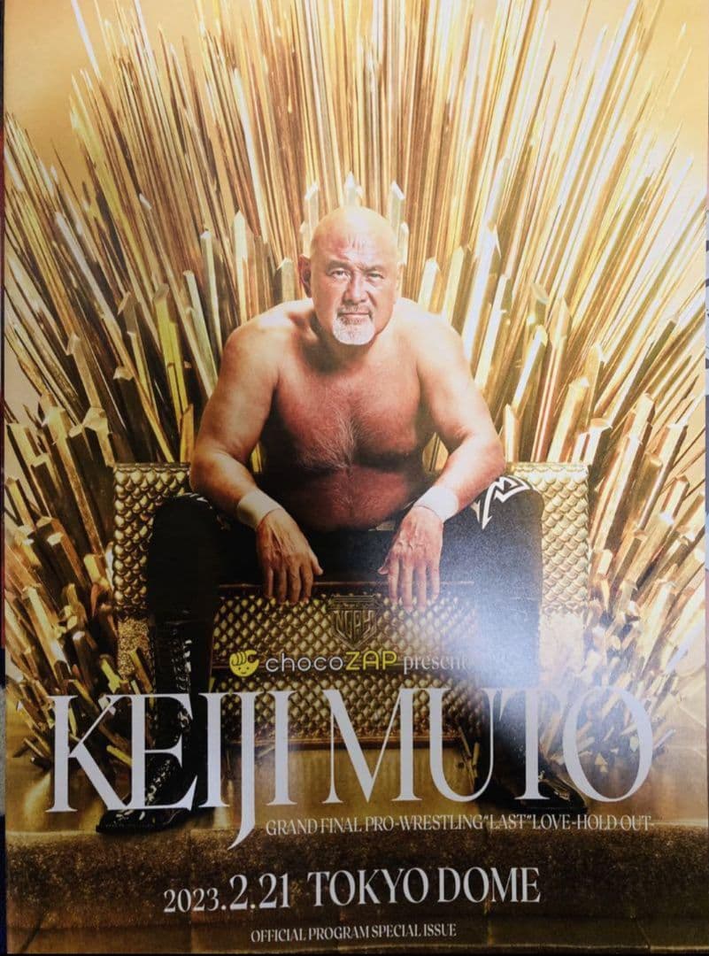 PRO-WRESTLING NOAH 武藤敬司引退試合パンフレット等