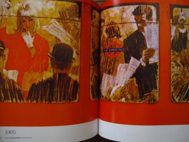 アート・デザイン・音楽 Lifestyle Illustration of the 60's