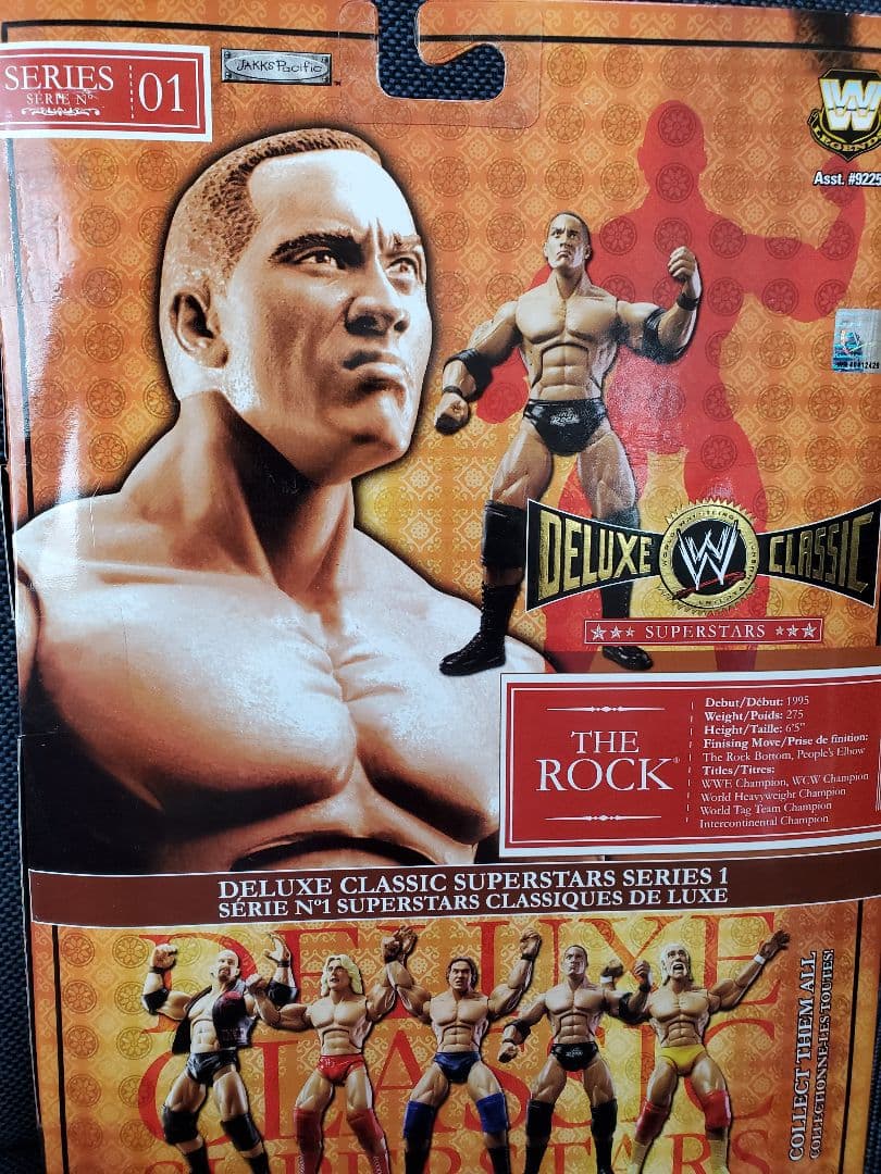 WWEザ・ロックプロレスフィギュア