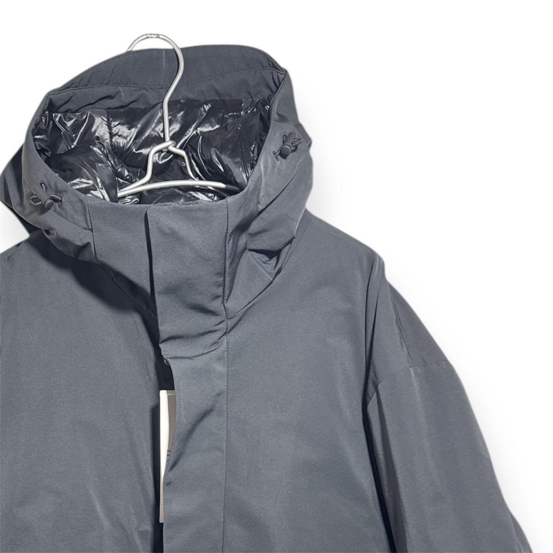 +J ハイブリッドダウン オーバーサイズパーカ XLダークグレー新品未使用完売品