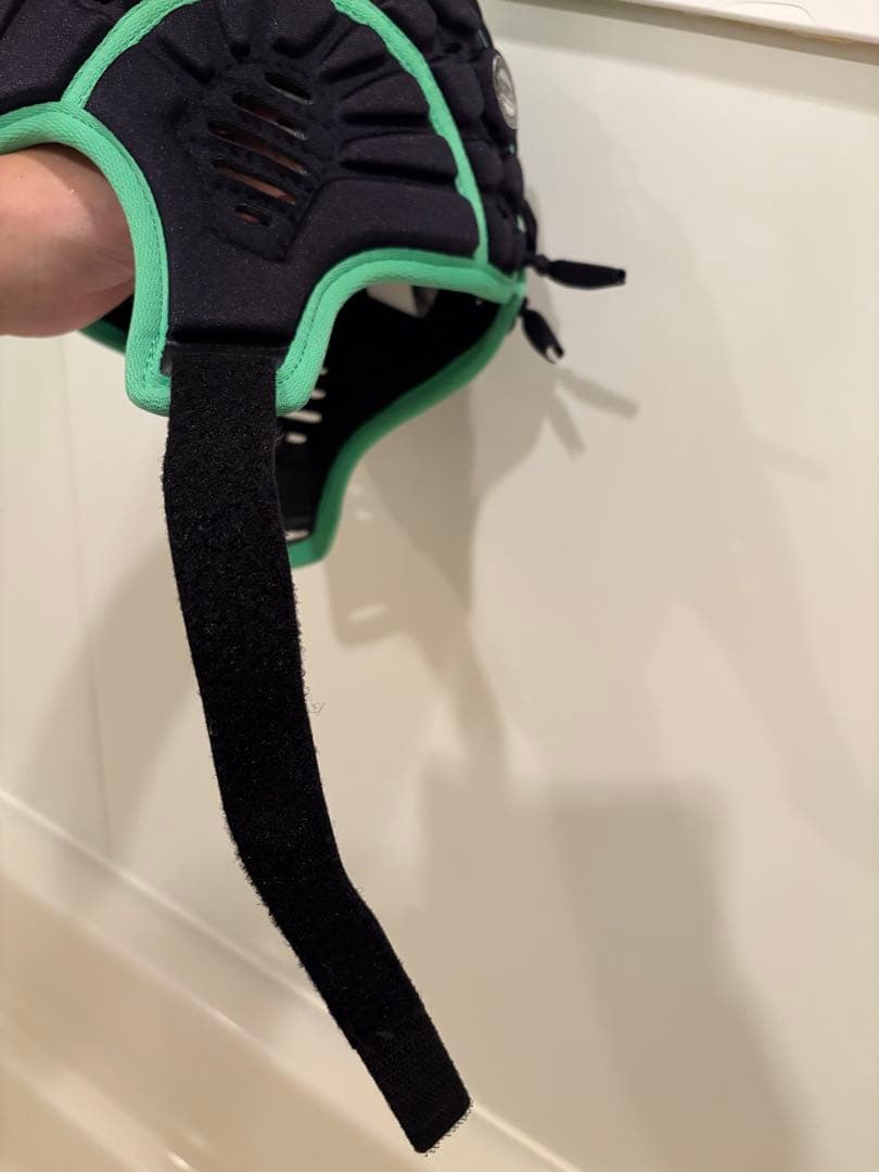 N-PRO ヘッドキャップS 55CM グリーン　1度使用