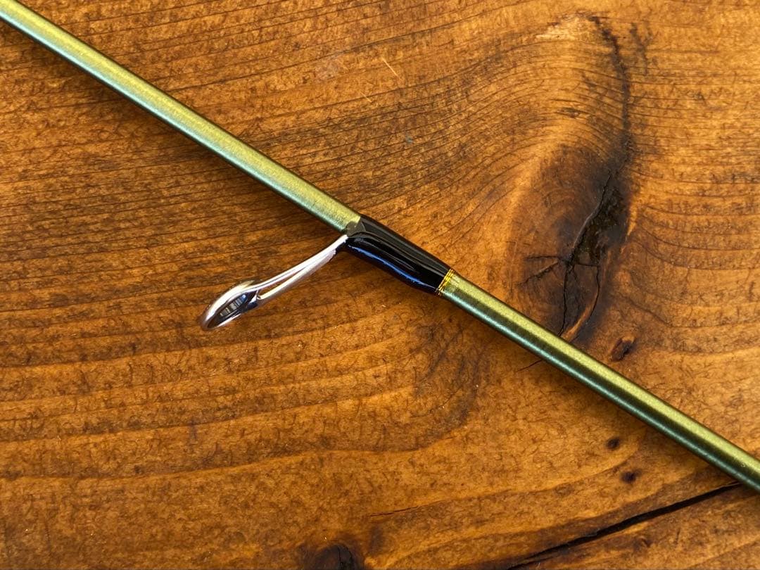 トラウトロッド　ウッドグリップ　パックロッド　天然木　渓流釣り　コンパクトロッド