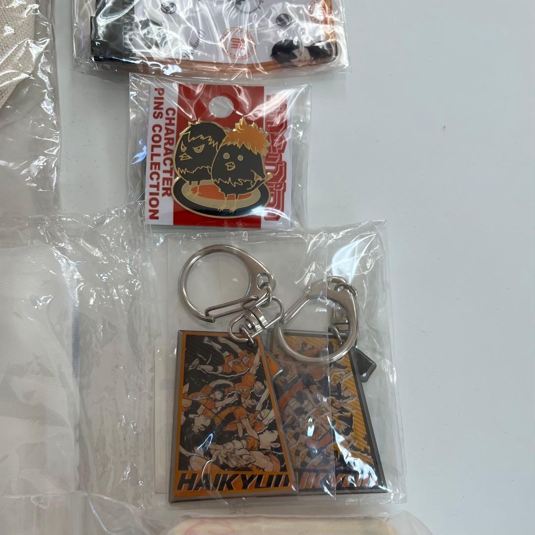 ハイキュー　アクリルminiフィギュア　動物　ピンズ　ユニフォームキーホルダー