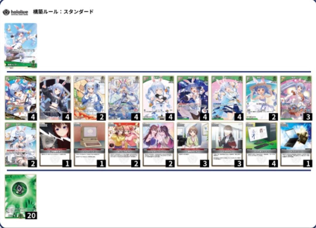 ホロカ 兎田ぺこら単