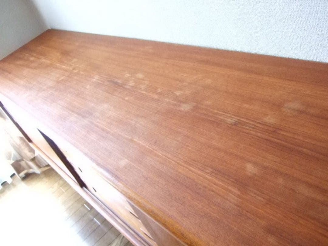 北欧 デンマーク ヴィンテージ チーク サイドボード キャビネット