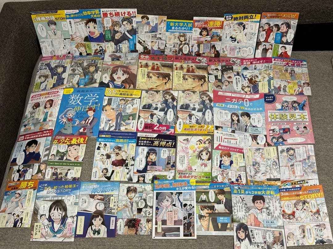 ベネッセ 進研ゼミ DM ダイレクトメール 漫画 チャレンジ 高校生版