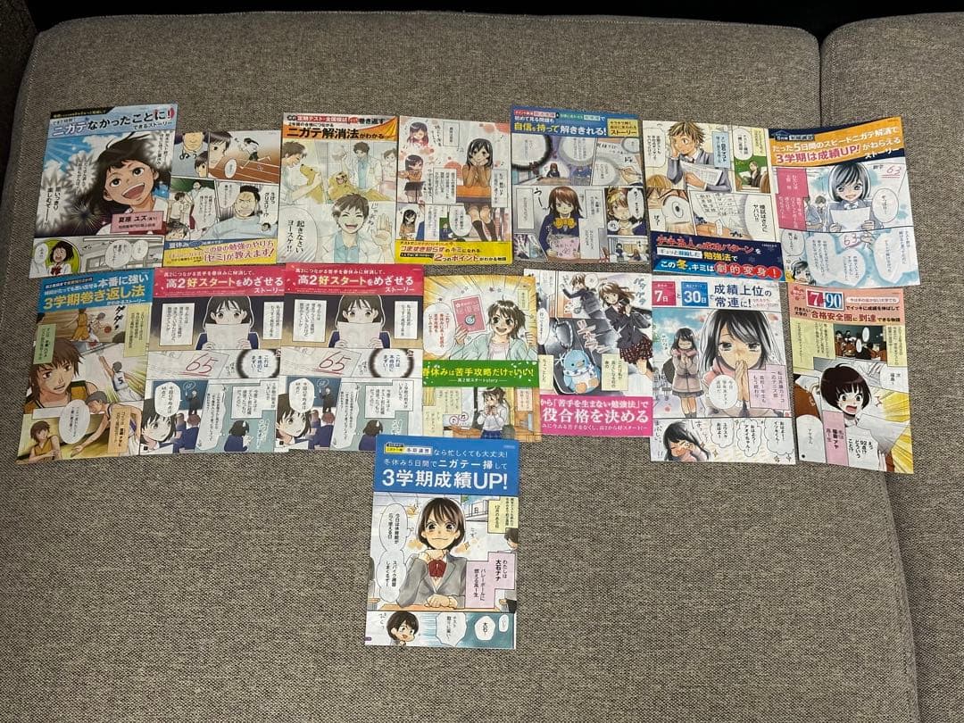 ベネッセ 進研ゼミ DM ダイレクトメール 漫画 チャレンジ 高校生版