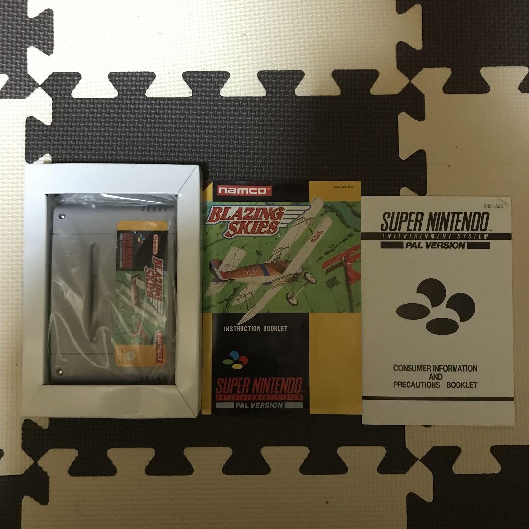 ブレージングスカイ　スーパーファミコン　スーファミ　ソフト SFC　希少