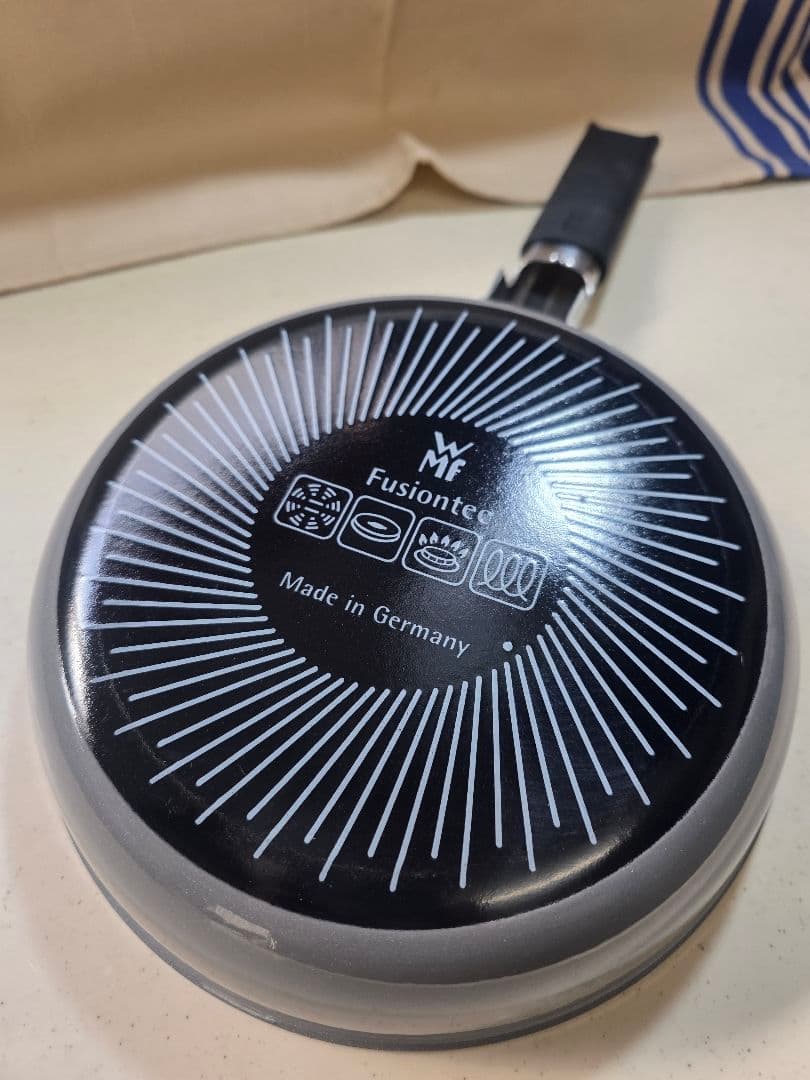 WMF フュージョンテック ミネラルフライパン 20cm プラチナム ガラス蓋付