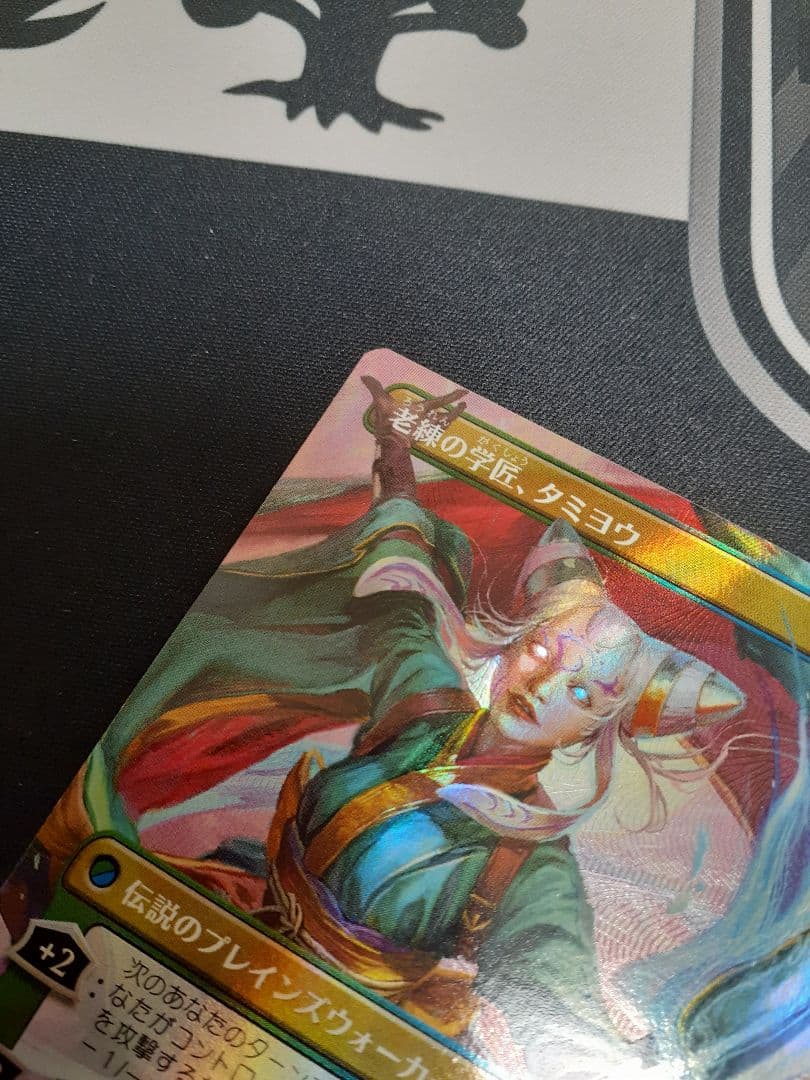 mtg 知りたがりの学徒、タミヨウ　日本語　テクスチャー　foil　その1