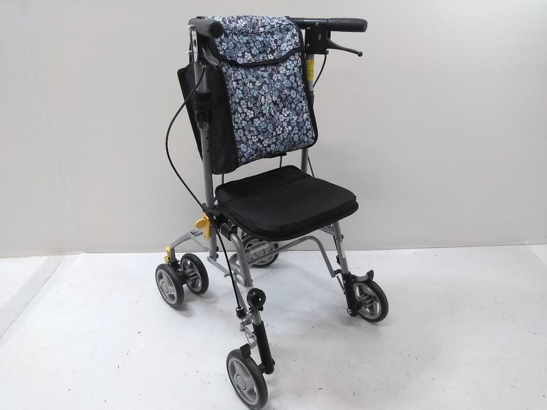 島製作所 シンフォニーSPスリム 歩行器 歩行車 介護用品 シルバーカー△