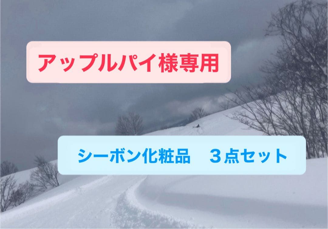 アップルパイ　シーボン化粧品　３点セット