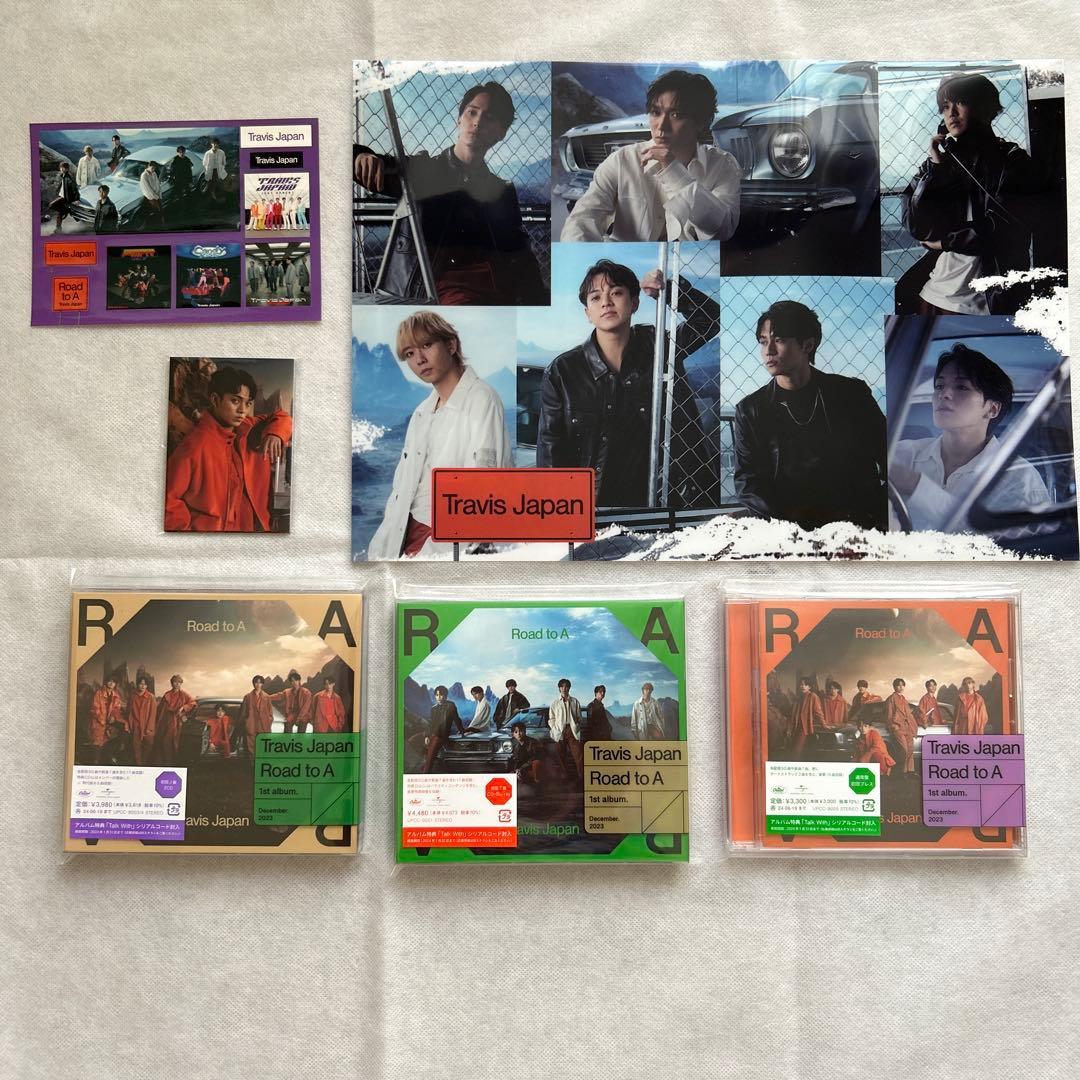 TravisJapan Road to A T・J・通常盤初回プレスおまけつき