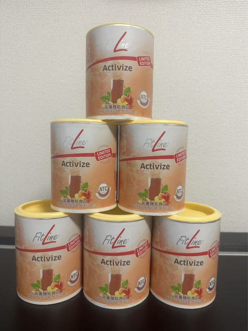 ベストセラーのFitLine アクティヴァイズピーチアイスティー限定品六個セット