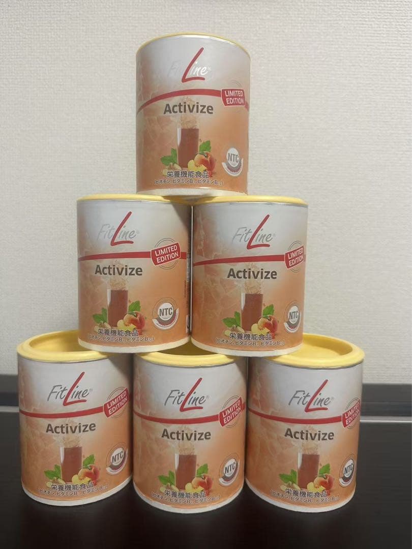 ベストセラーのFitLine アクティヴァイズピーチアイスティー限定品六個セット