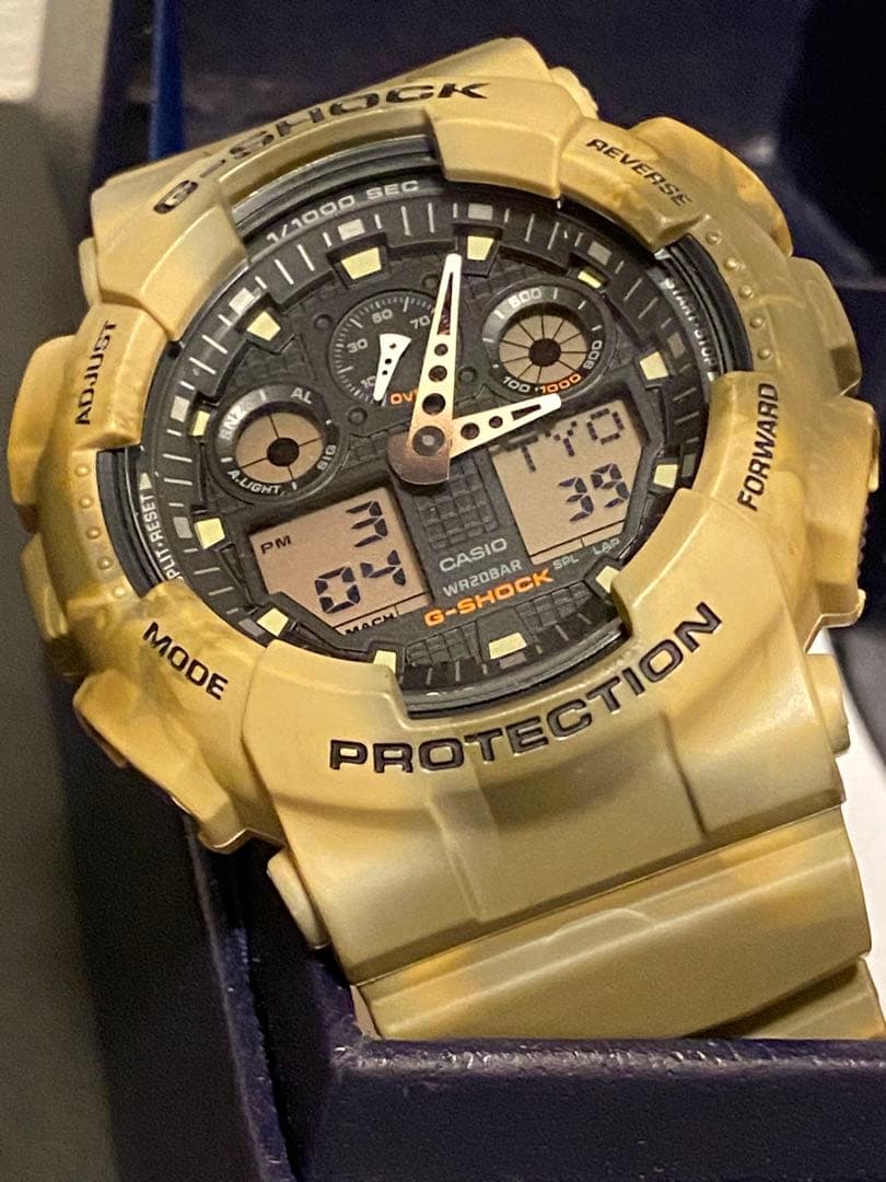 専用出品！【 世界に1つ 超美品 電池新品 】！ミリタリー系G-SHOCK