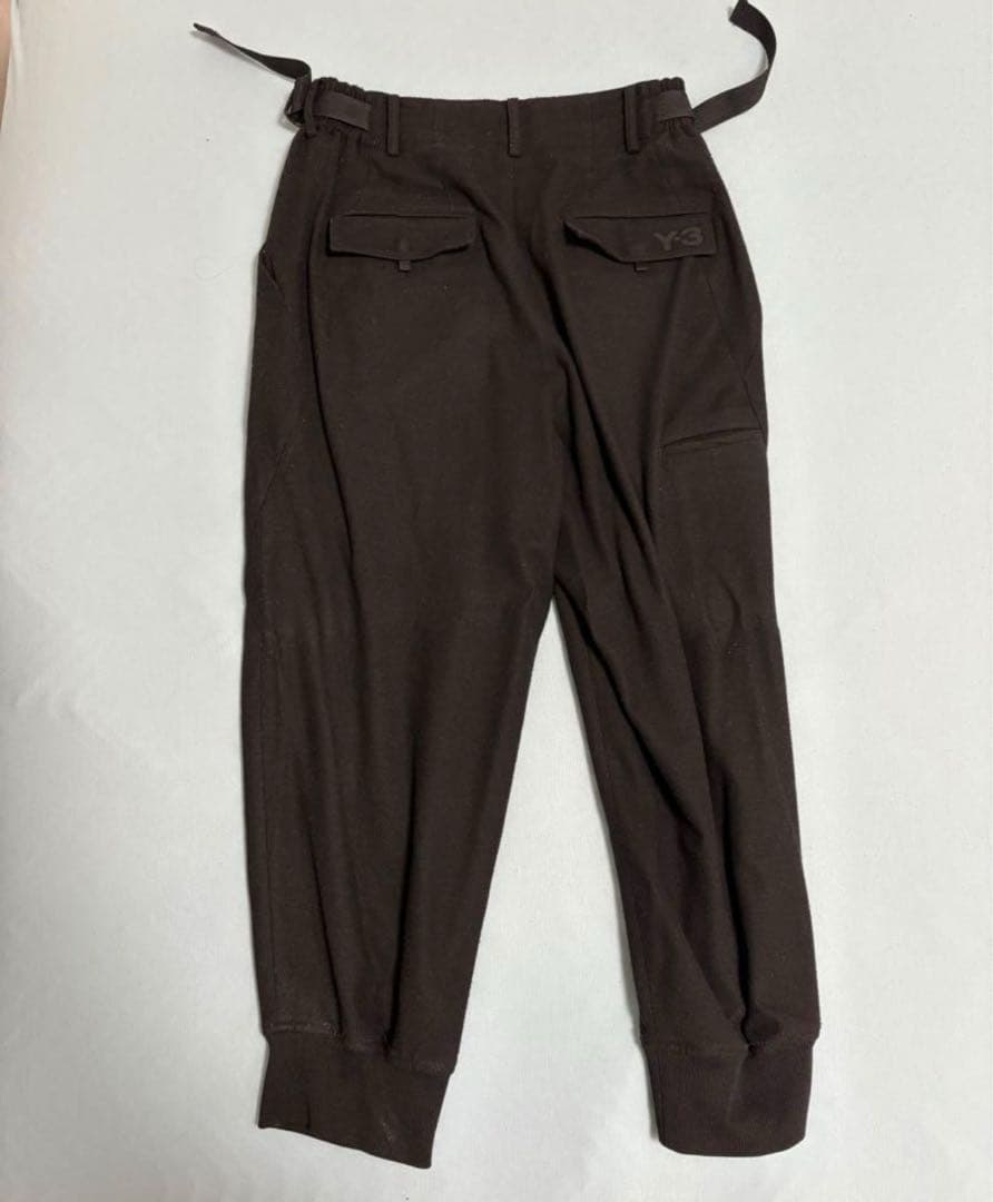ワイスリー Y-3ジョガーパンツ　ウールフランネル　XS