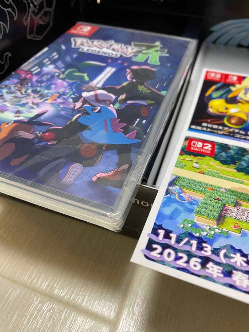 ポケモンZA switchソフト　ポケセン　特典　アートブック