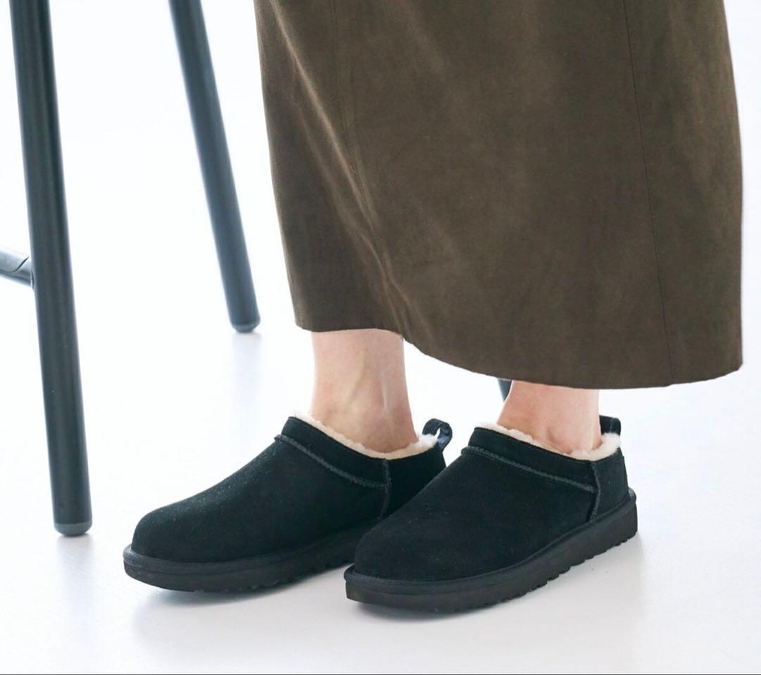 Y*️様 UGG クラシック マイクロ ショートブーツ　ブラック
