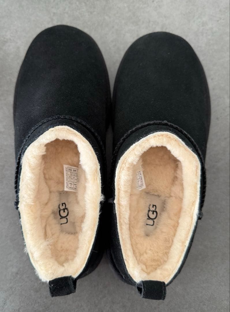 Y*️様 UGG クラシック マイクロ ショートブーツ　ブラック