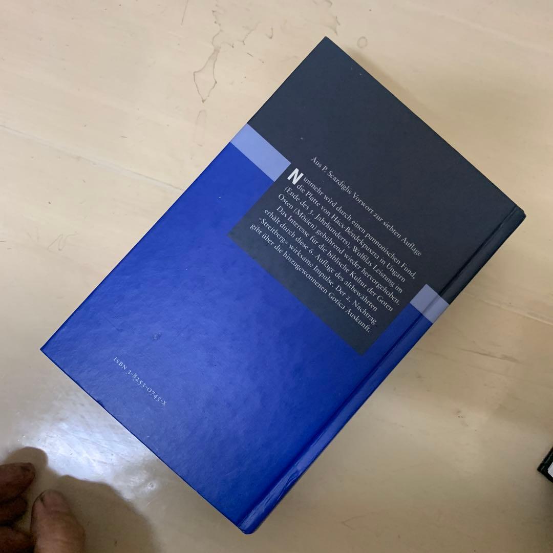 『Die Gotische Bibel (ゴート語聖書)』第1巻　洋書