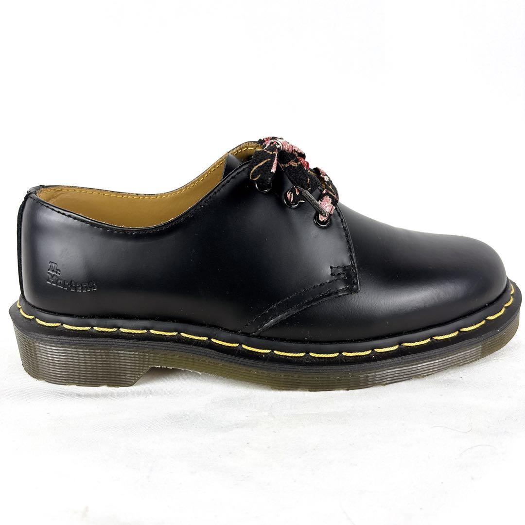 【美品】Dr.Martens ドクターマーチン 花柄シューレース付き UK5