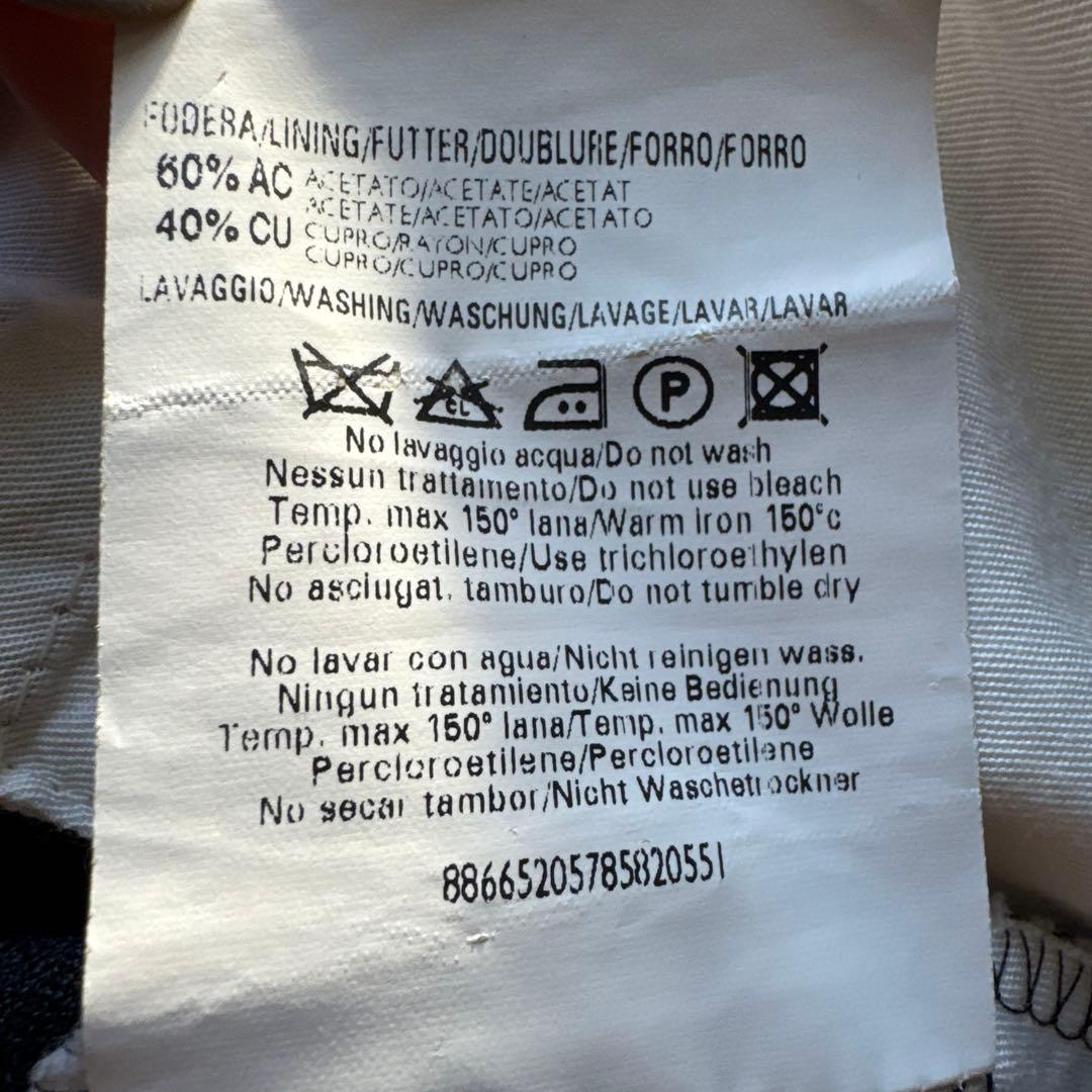 値下げ◇Zanella × LUOMO VOGUE スラックスネイビー XL