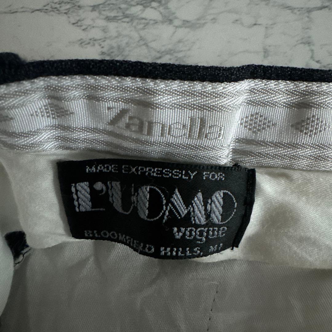 値下げ◇Zanella × LUOMO VOGUE スラックスネイビー XL