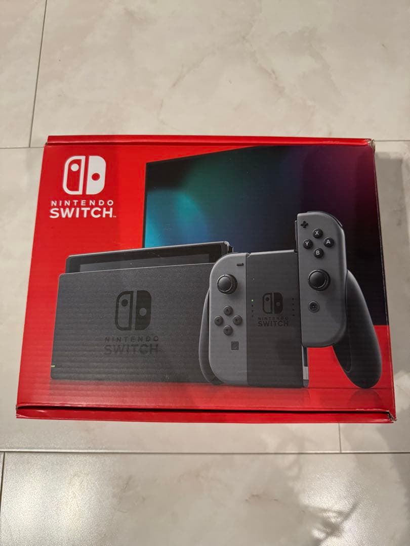 Nintendo Switch 本体 グレー 未使用