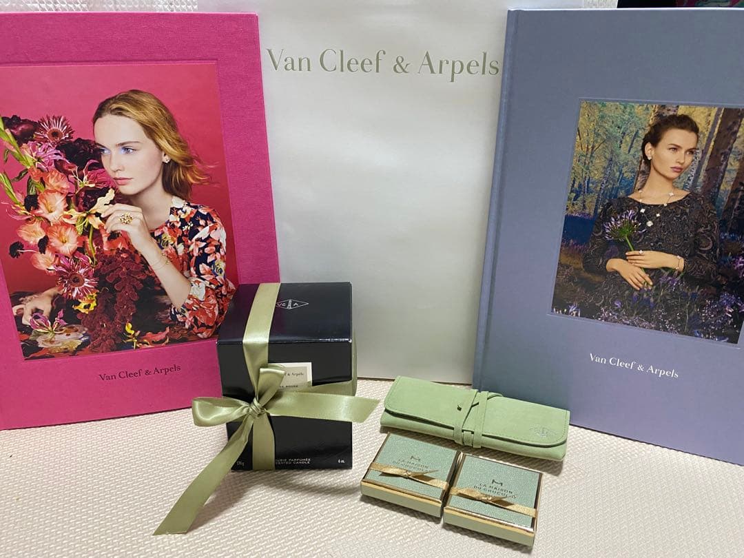 Van Cleef & Arpels Rose Rouge キャンドル他7点