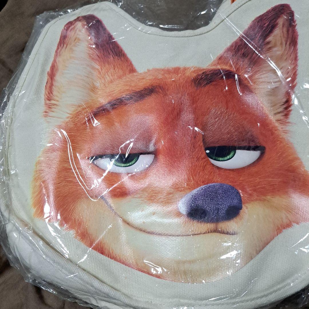 ディズニー ズートピア ニック ミニトートバッグ フェイス キディランド