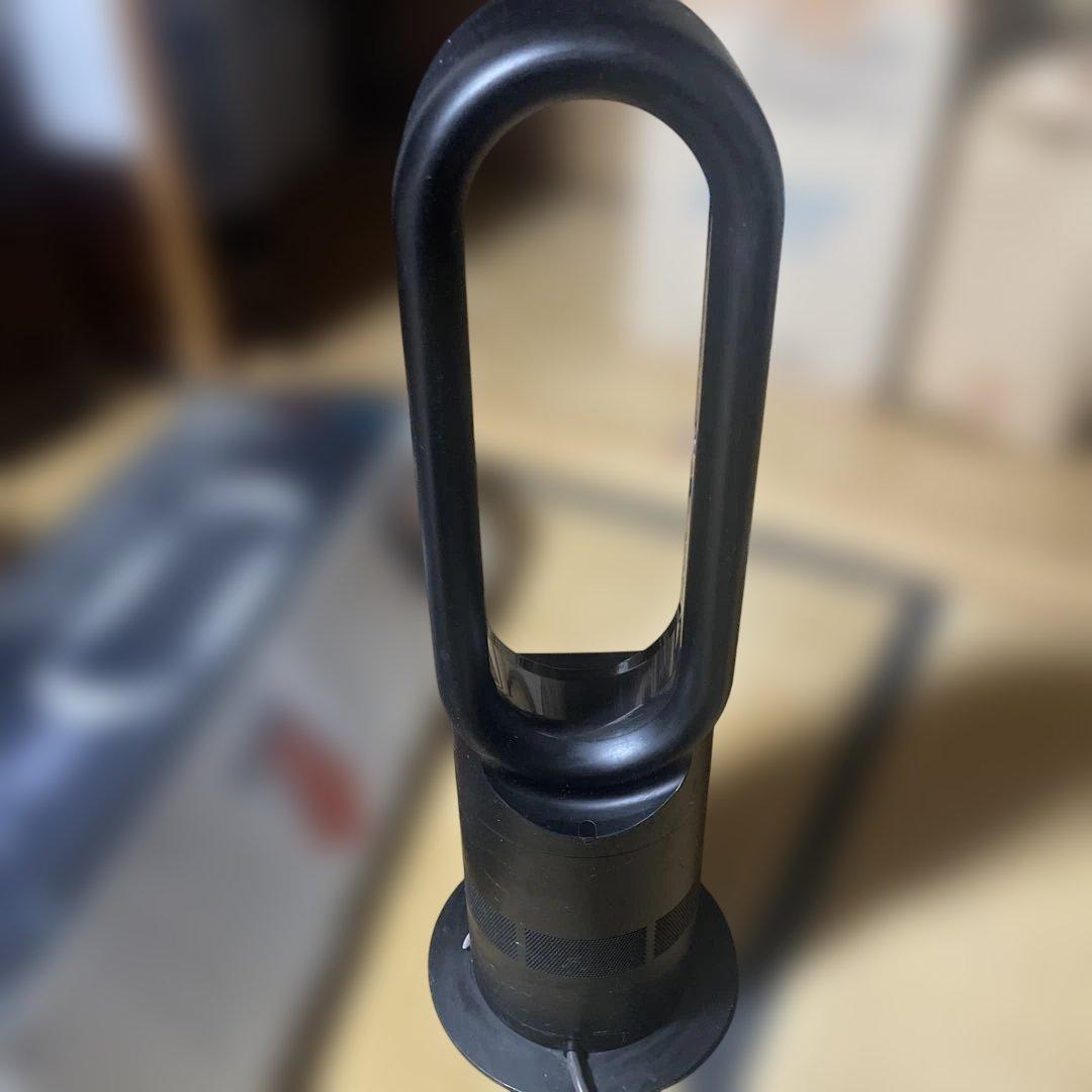 【動作品】Dyson hot+cool ブラック 扇風機＆ヒーター リモコンなし
