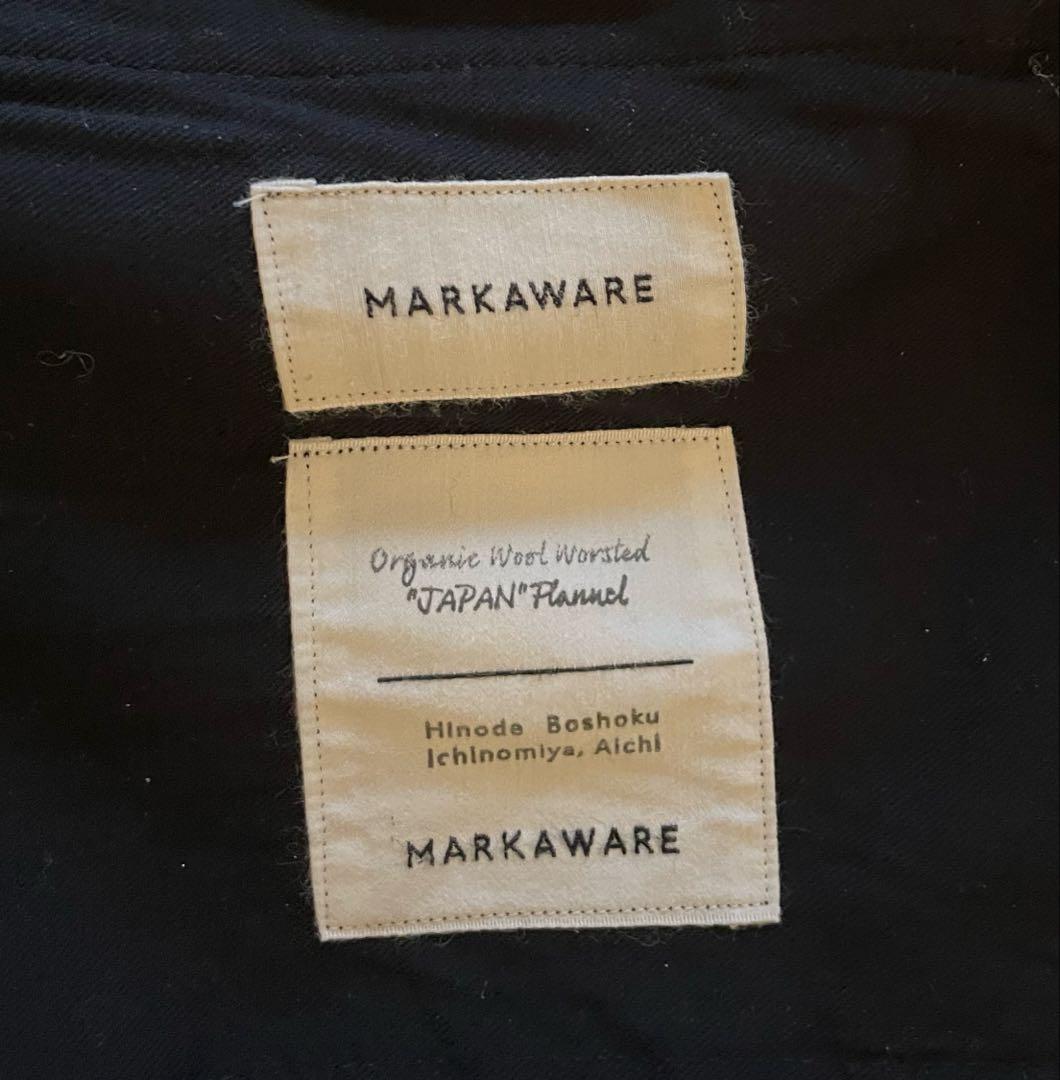 MARKAWARE PEGTOP ウールトラウザーズ　フランネル　サイズ2