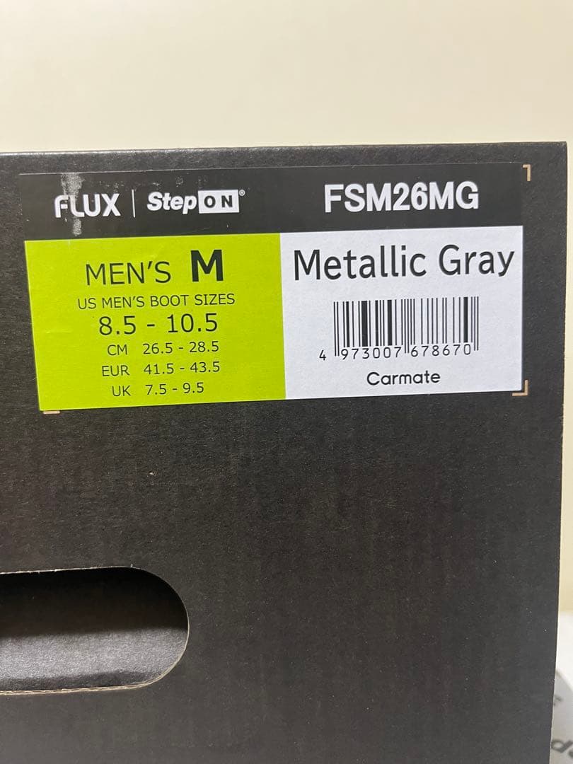 スノーボード FLUX FSM26MG STEPON 26.5-28.0cm