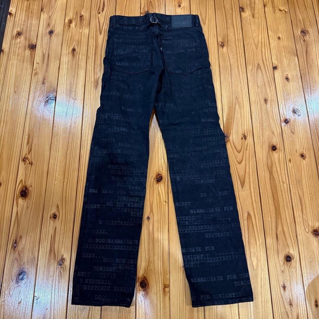 THEE HYSTERIC XXX HAVE FUN TYPE LOGO デニム