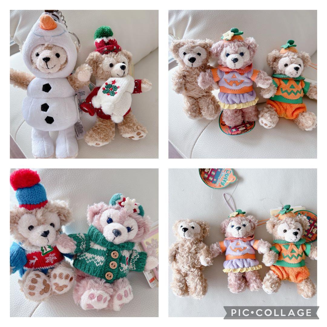 レア Disney ディズニー ダッフィー   フレンズ ぬいぐるみ まとめ売り