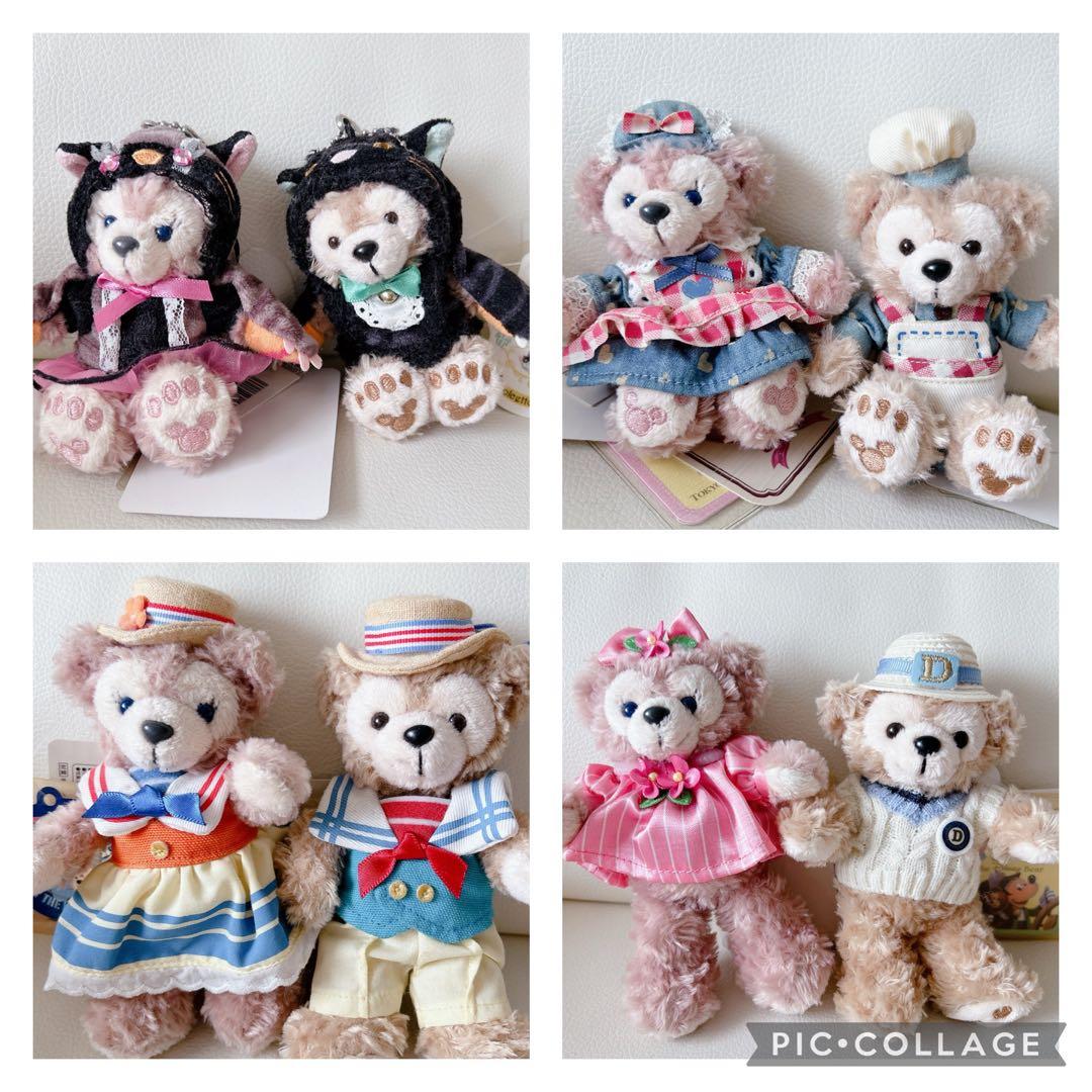 レア Disney ディズニー ダッフィー   フレンズ ぬいぐるみ まとめ売り