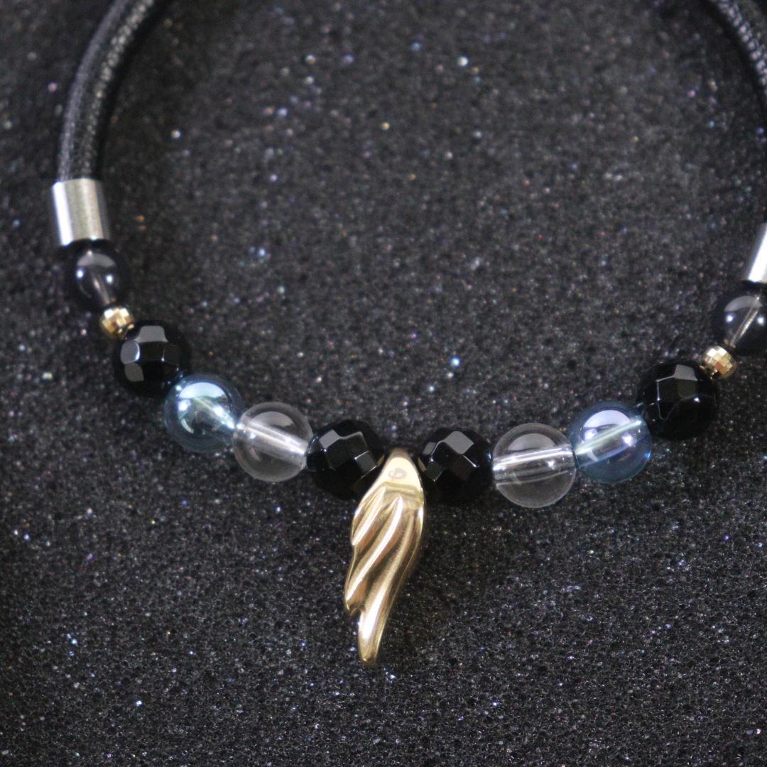 ◆ファイテン　RAKUWAブレスレット ウイングス ゴールド　羽生結弦